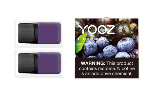 yooz black currant pods